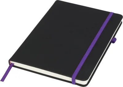 Carnet de notes M Noir coloris violet