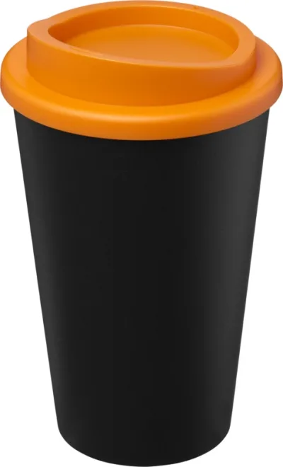 Gobelet recyclé isolant de 350ml Americano® Eco coloris orange