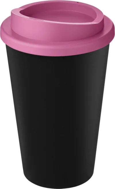 Gobelet recyclé isolant de 350ml Americano® Eco coloris rose