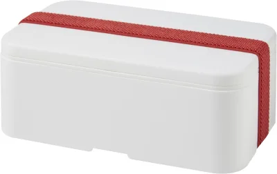 Lunch box MIYO 700 ml à un bloc coloris rouge