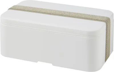 Lunch box MIYO 700 ml à un bloc coloris gris silex