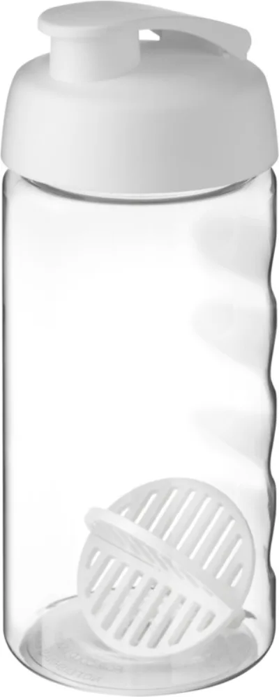 Bouteille shaker H2O Active® Bop 500 ml personnalisé avec votre logo — mug & gourde publicitaire Perstil Lyon