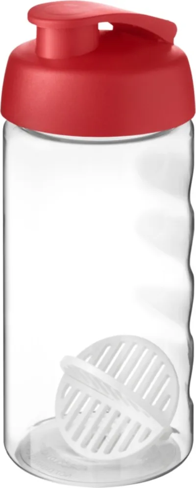 Bouteille shaker H2O Active® Bop 500 ml coloris rouge