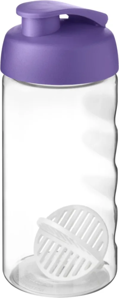Bouteille shaker H2O Active® Bop 500 ml coloris violet