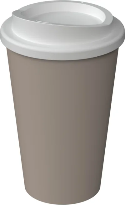 Gobelet isotherme Americano® Infiniti de 350 ml coloris gris-beige