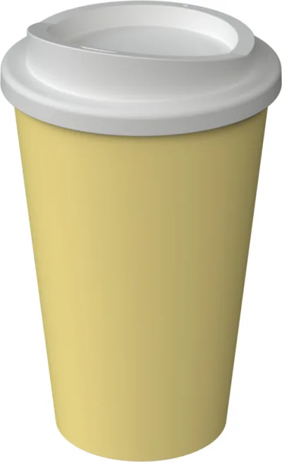 Gobelet isotherme Americano® Infiniti de 350 ml coloris banane pâle