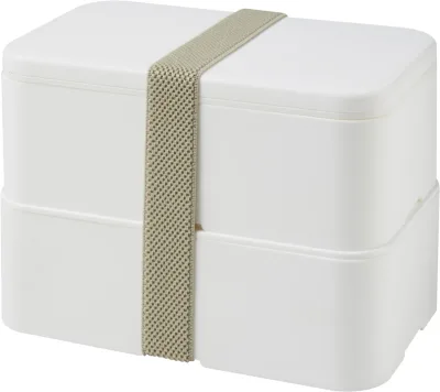 Lunch box MIYO 700+700 ml à deux blocs personnalisé avec logo — Perstil Lyon